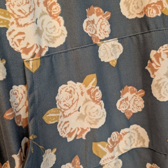 Beautiful Floral LuLaRoe Shelby NWOT - Picture 4 of 11